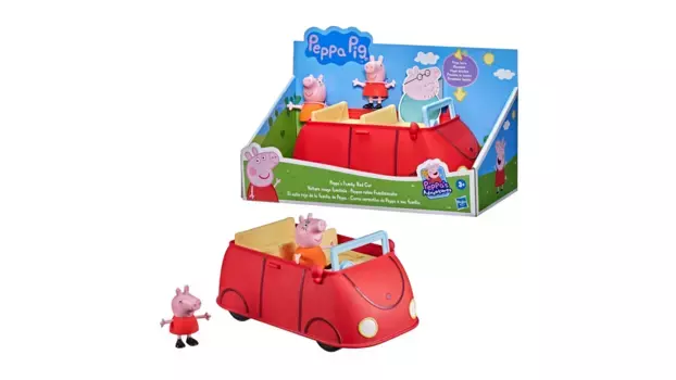Hasbro Свинка Пеппа красная семейная машина Пеппы