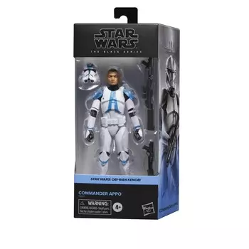 Hasbro Звездные войны Оби-Ван Кеноби Командир Аппо Черная серия Inna marka