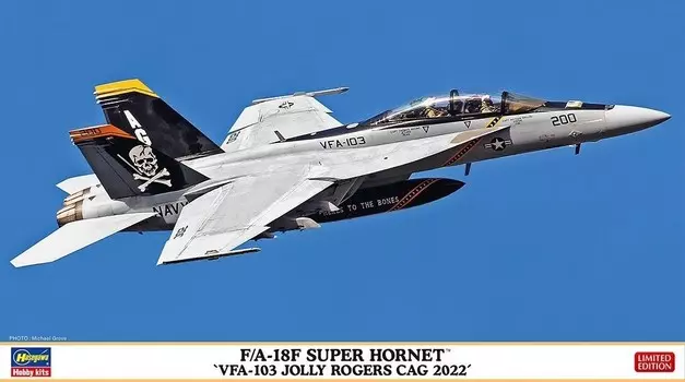 Hasegawa 02458 1/72 F/A-18F Super Hornet 'VFA-103 Jolly Rogers CAG 2022'