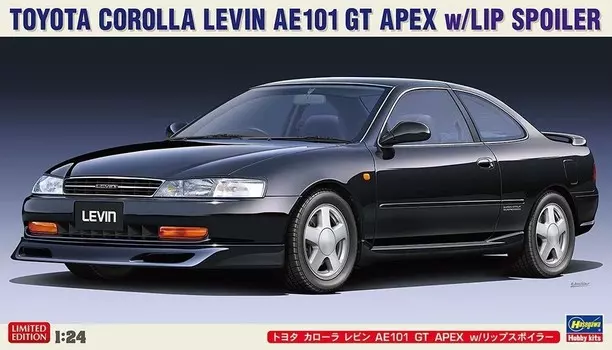 Hasegawa 20582 Toyota Corolla Levin AE101 GT Apex со спойлером 1/24 Inna marka