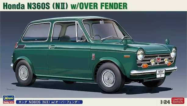 Hasegawa 20659 Honda N360S (N II) с крылом 1/24 Inna marka