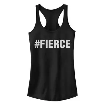 Хэштег для подтягиваний среди юниоров Fierce Ideal Racerback Tank