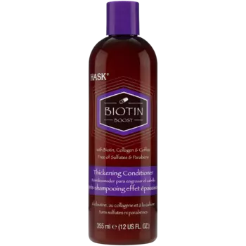 Hask Biotyna укрепляющий кондиционер для тонких и ослабленных волос, 355 мл