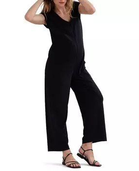 HATCH Collection The Charlotte Комбинезон для беременных и кормящих мам, черный