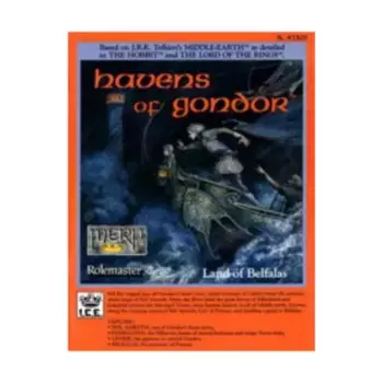 Havens of Gondor, Middle-Earth Role Playing (MERP) (1st Edition) - Campaign Books, мягкая обложка