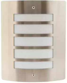 Havit Lighting Светодиодный настенный светильник для наружного освещения "MASK", 1 лампочка, источник света Светодиодный модуль | Светодиод прочно интегрирован Высота: 29 см, цвет edelstahlfarben