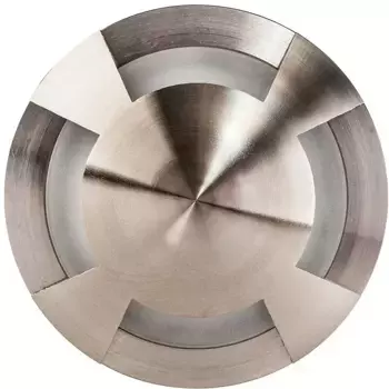 Havit Lighting Светодиодный настенный светильник для наружного освещения "NAVA", 1 лампочка, светодиодный модуль накаливания | Светодиод прочно интегрирован 10 см, Высота: 2,3 см, цвет edelstahlfarben