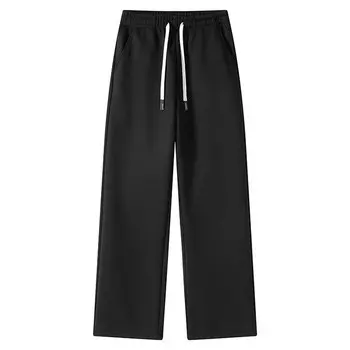 Havr Повседневные брюки унисекс, Черный на флисовой подкладке