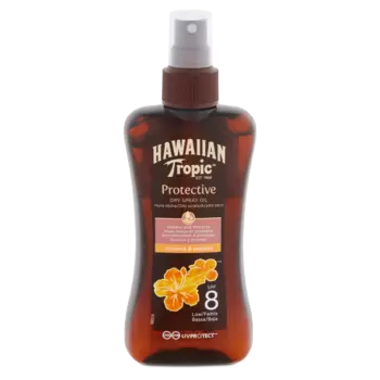 Hawaiian Tropic Protective масло-спрей для загара SPF8, 200 мл