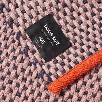 HAY Дверной коврик, розовый