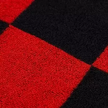 HAY Полотенце для рук Check, красный