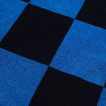 HAY Полотенце в клетку, синий