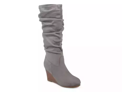 Haze Wedge Сапоги Journee, Grey