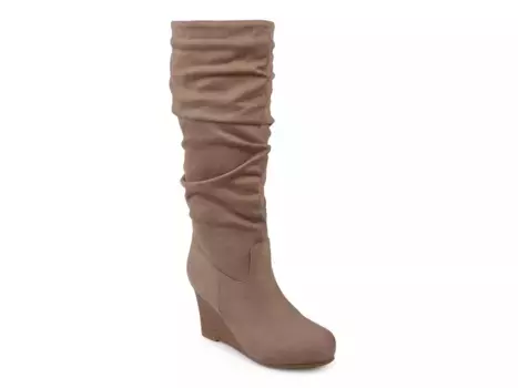 Haze Wedge Сапоги Journee, Taupe