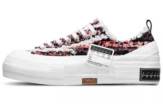 HC188 Кеды унисекс с низким верхом белые/красные Xvessel