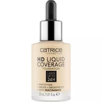 HD Liquid Coverage Foundation 002 Catrice, 30 ml