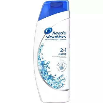 Head AndShoulders Classic Clean Шампунь и кондиционер 2-в-1, 450 мл, Procter & Gamble