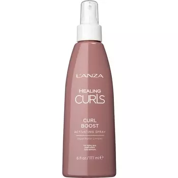 Healing Curls Активирующий спрей Curl Boost, 6 жидких унций, 177 мл, L'Anza