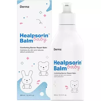 Healpsorin Baby Balm Бальзам от экземы и колыбели со смесью керамидов, пребиотики корня окопника и провитамин B5 Dermz