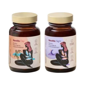 Health Labs Care NewMe БАД витамины и минералы для волос, кожи и ногтей День+Ночь, 2х30 капс./1 уп.