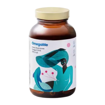 Health Labs Care OmegaMe Добавка Омега 3 жирные кислоты DHA и EPA из рыбы, 60 кап./1 упак.