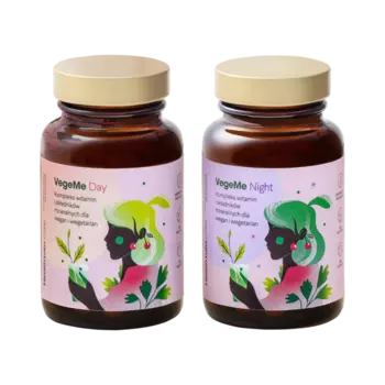 Health Labs Care VegeMe набор: БАД дополняющая растительную диету День, 30 кап/1 уп + БАД дополняющая растительную диету Ночь 30 кап/1 упак.