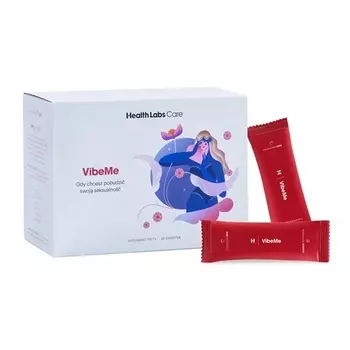 HEALTH LABS VibeMe Поддержка либидо и сексуальной активности с помощью маки, 30 пакетиков Health Labs Care
