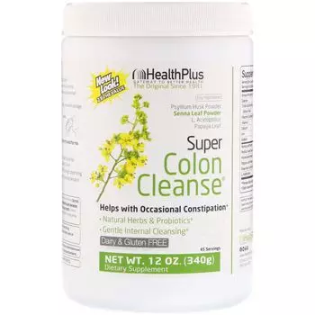 Health Plus Супер-очищение кишечника 12 унц. (340 г)
