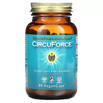 HealthForce Superfoods, CircuForce, 90 веганских капсул