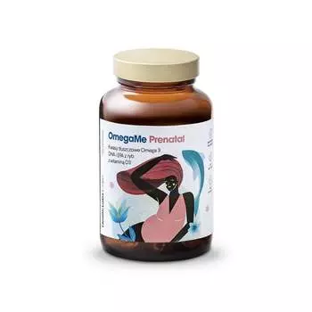 HealthLabs Omegame пренатальная Добавка омега-3 жирных кислот dha и EPA из рыбы с витамином D3, 60 капсул Inna marka