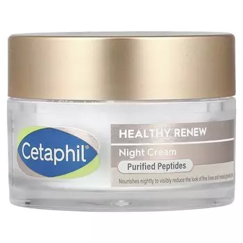 Healthy Renew, Ночной крем, без отдушек, 1,7 унции (48 г) Cetaphil