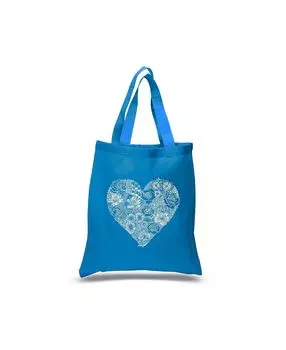 Heart Flowers — сумка Word Art LA Pop Art