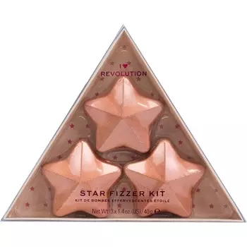 Heart Revolution Star Fizzer Kit Добавка для ванны Makeup Revolution