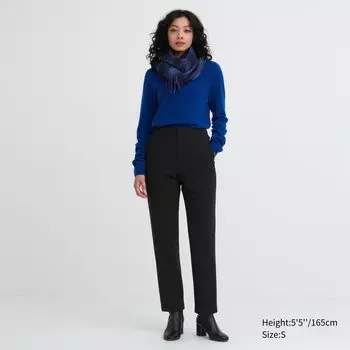 HEATTECH Брюки на теплой подкладке Uniqlo, черный