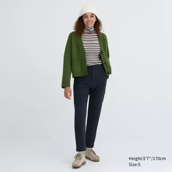 HEATTECH Брюки на теплой подкладке Uniqlo, темно-синий