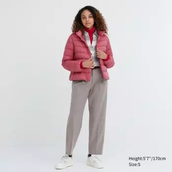 HEATTECH Плиссированные брюки Uniqlo, серый