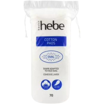 Hebe Basics овальные ватные диски, 70 шт/1 упаковка