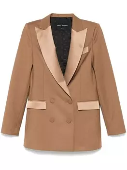 Hebe Studio пиджак Bianca, коричневый