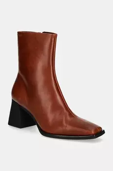 HEDDA кожаные ботильоны Vagabond Shoemakers, коричневый