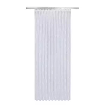 Heimtexland Fadenstores ниточная штора, ниточная штора, перегородка, занавеска, защита от насекомых, дверная занавеска, kotex Type 121, белый, 160 x 148 см Sonstige, бежевый