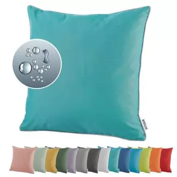 Heimtexland OUTDOOR декоративная подушка для гостиной LOTUS EFFECT 45x45 садовая подушка уличная подушка тип 551 бирюзовый