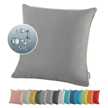 Heimtexland OUTDOOR декоративная подушка для гостиной LOTUS EFFECT 45x45 садовая подушка уличная подушка тип 551 серо-коричневый