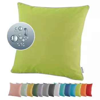 Heimtexland OUTDOOR декоративная подушка для гостиной LOTUS EFFECT 45x45 садовая подушка уличная подушка тип 551 зеленая