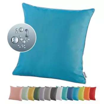 Heimtexland OUTDOOR декоративная подушка для гостиной LOTUS EFFECT 45x45 садовая подушка уличная подушка тип 551 светло-синий