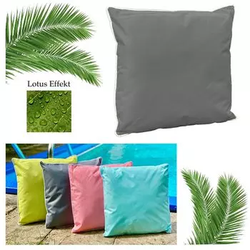 Heimtexland уличная подушка с наполнителем декоративная подушка для отдыха на открытом воздухе с эффектом лотоса садовая подушка тип 687 антрацит