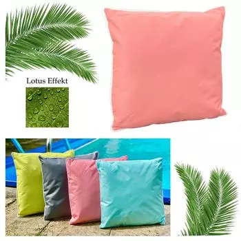 Heimtexland уличная подушка с наполнителем декоративная подушка для отдыха на открытом воздухе с эффектом лотоса садовая подушка тип 687 розовая