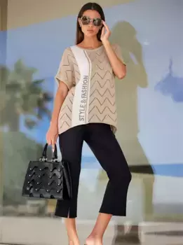 Heine Ajour свитер "Свитер", черный