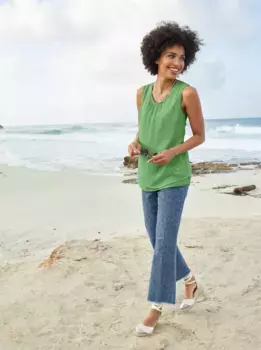 Heine блузка топ, цвет Apfel