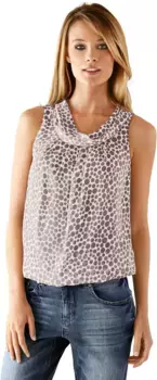 Heine блузка топ, коричневый