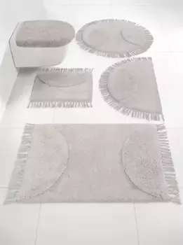 Heine домашний коврик для ванной Heine home прямоугольный (60х100 см), светло-серый